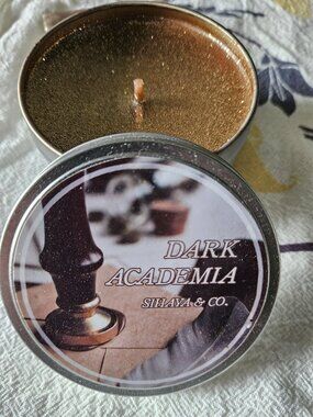 DARK ACADEMIA Candle Tin